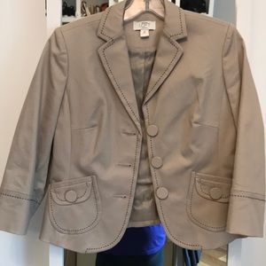 Ann Taylor Loft Petite Crop Jacket
